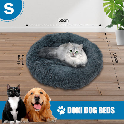 Pet Cat Dog Bed Cat Beds Soft Washable Puppy Cushion Warm Pet Basket S M L