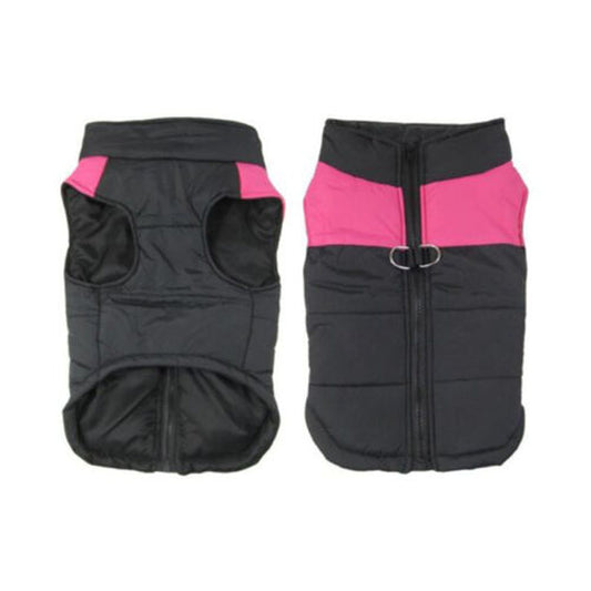 Warm Pet Dog Coats Jacket Outdoor Clothes Waterproof Winter Vest Puppy Coat UK