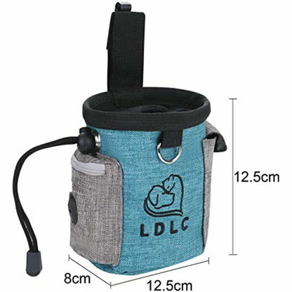 Puppy Pet Dog Obedience Training Treat Feed Bait Food Snack Pouch Belt Bags UK