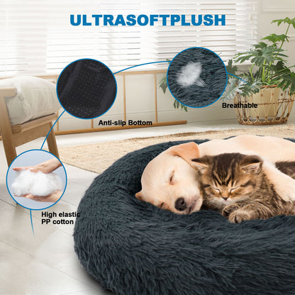 Pet Cat Dog Bed Cat Beds Soft Washable Puppy Cushion Warm Pet Basket S M L